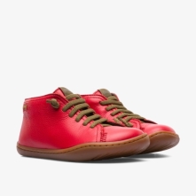 Camper Peu Ankle Boots Red - Kids Singapore SJZLQU-961